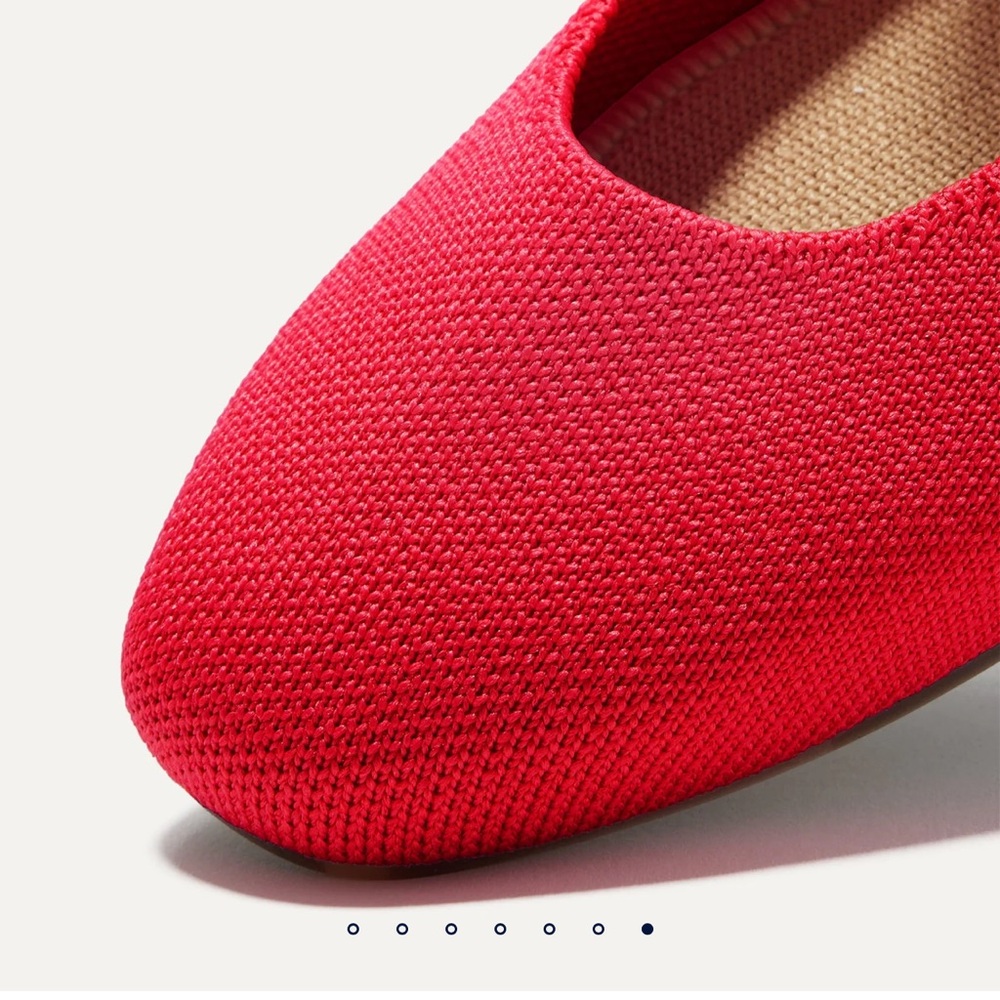 Rothy’s The Square Mary Jane in Lollipop Red - Picture 6 of 6